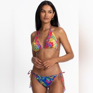 NWT JOHNNY WAS RUMBA MIX STRING BIKINI BOTTOM